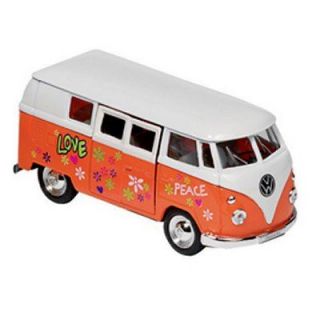 en métal   Volkswagen Microbus  Orange _x000Dx000D_Echelle  1/34