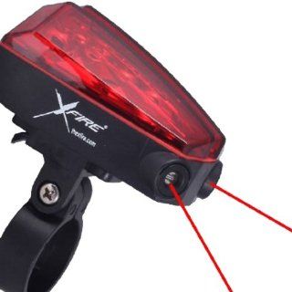 X Fire 5 LED Taillight with Laser Lane Marker Sports
