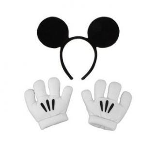 Mickey Mouse   Ears And Glove Set Clothing