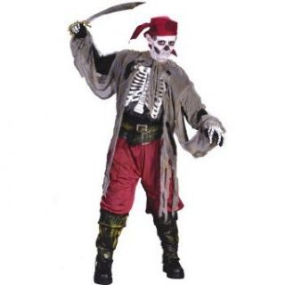 Buccaneer Bones Pirate Ghost   Child Medium Costume