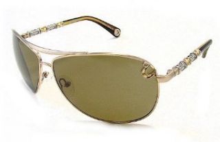 True Religion Montana Sunglasses Satin Gold/Shiny Silver