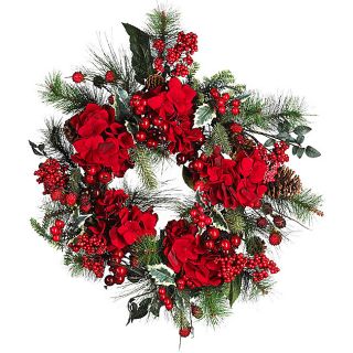 Festive Hydrangea Wreath Compare $51.44 Today $48.49 Save 6%