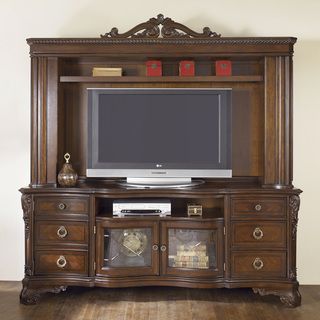 Ayrshire 2 piece Wood Entertainment Console