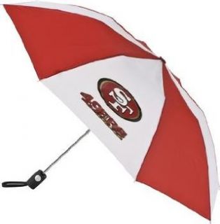 totes San Francisco 49ers Small Auto Folding Umbrella