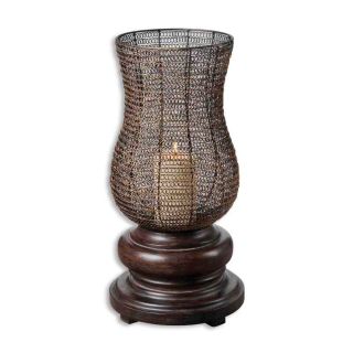 Rickma Distressed Chestnut Brown Candleholder Today $250.80