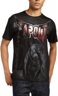 Tapout Mens Pitbull T Shirt,Black,XX Large Clothing