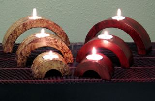Arched Mango Wood Candle Holders (Set of 6) Today $36.49 4.6 (14