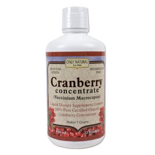 Only Natural 32 ounce Organic Cranberry Concentrate