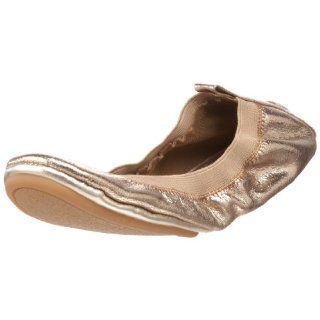 Yosi Samra Womens Merlin Ballet Flat,Bronze,5 M US Shoes
