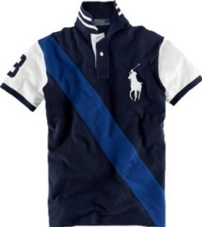 Polo Ralph Lauren Mens Custom fit Sash Big Pony Polo Shirt