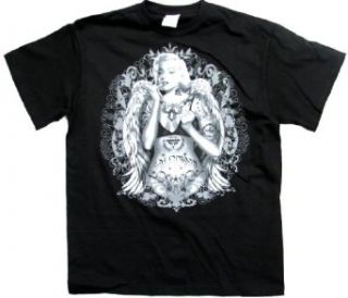 Marilyn Monroe T shirt Angelic Tattoo Design Clothing