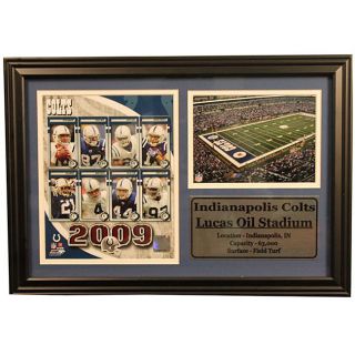 2009 Indianapolis Colts 12x18 Photo Stat Frame