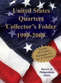 Collectors Folder 1999 2009 Denver & Philadelphia Mints (Board book