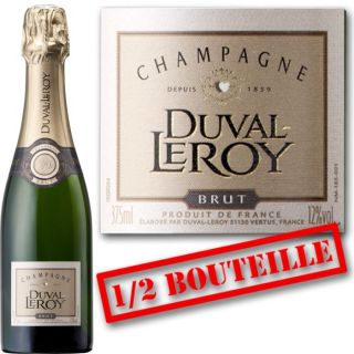 Duval Leroy   Champagne Brut   Vendu à lunité   37,5cl