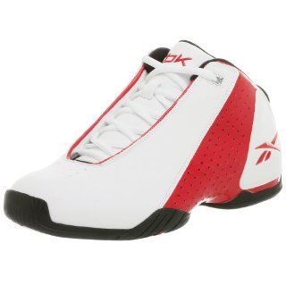  Reebok Mens RBK Deep Range Sneaker,White/Reebok Red/Blk,7 M Shoes