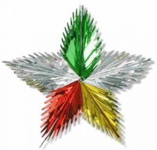 Leaf Starburst (multi color) Party Accessory (1 count) (1