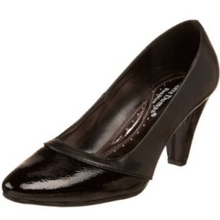  Pierre Dumas Womens Mary 1 Pump,Black Combo,10 M US Shoes