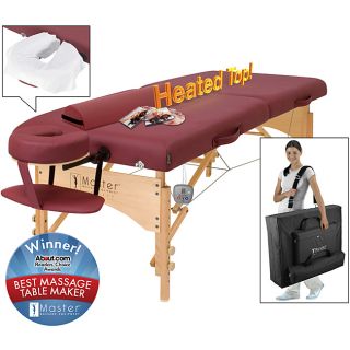 Master Massage Geneva LX 28 inch Heated Portable Massage Table