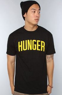 DGK The Hunger Tee in Black,Extra Large,Black Clothing