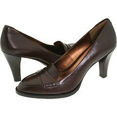 Circa Joan & David Alison Dark Brown Leather Pumps/Heels