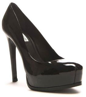New Kelsi Dagger Linzy Pump Black Patent Ladies 8 Shoes
