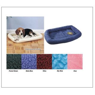 Slumber Pet 29.75x18.75 inch Fleece Crate Bed