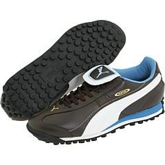 Puma King XL Trainer Chocolate Brown/White/Cendre Blue Athletic