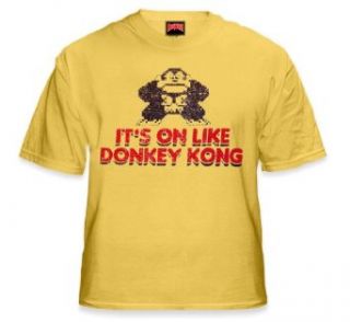 Its On Like Donkey Kong T Shirt  Vintage Gamer Tee