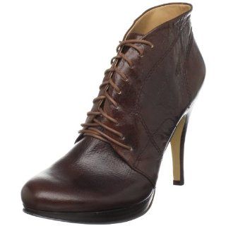 com Nine West Womens Trixxy Bootie,Med Brown Leather,10 M US Shoes
