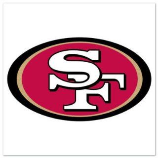 49ers Reflective Decal