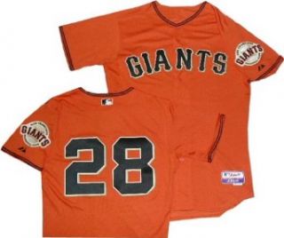 San Francisco Giants Buster Posey Authentic Orange Cool