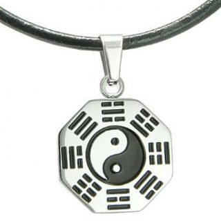 Amulet Yin Yang BA GUA Eight Trigrams Stainless Steel