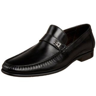 Bruno Magli Mens Gaudy Slip On,Black,5 M Shoes