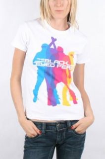 Black Eyed Peas   Action Womens T Shirt In White, Size