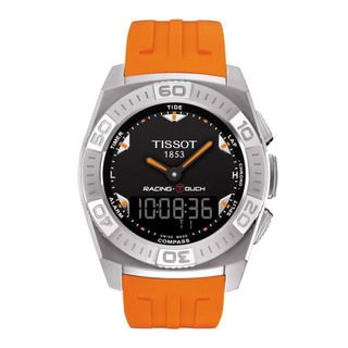Tissot Mens Racing Touch Black/ Orange Chronograph Watch