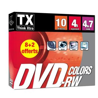 Tx DVDTX47B10 RWC   Achat / Vente CD   DVD   BLU RAY VIERGE Tx