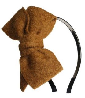 LibbySue Large Headbow, Hairbow Boiled Wool Headband