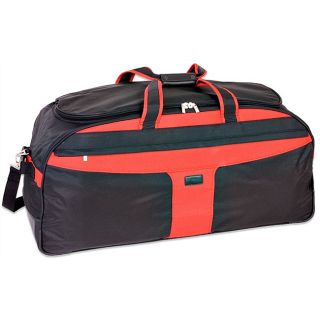 McKlein Red/ Black 35 inch Nylon Multi purpose Duffel Bag