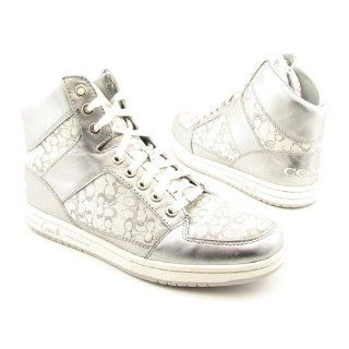 COACH Norra Silver Sneakers Shoes Womens Size 6.5 Shoes