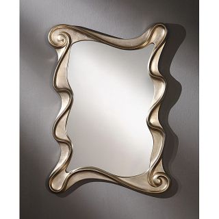 Rectangular 35 inch Light gold Premium Mirror