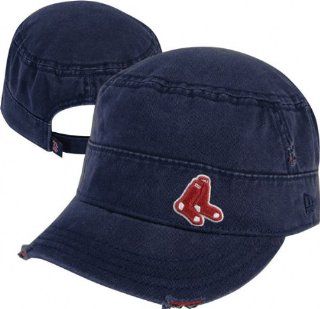 Boston Red Sox Womens Ripped Military Hat Sports