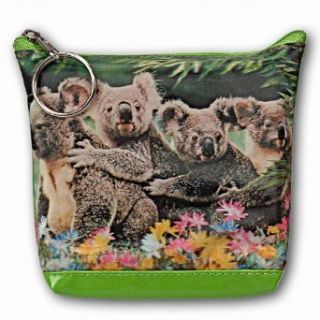Lenticular Purse, 3D Lenticular Images, Koala Bears Family