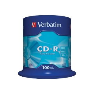 VERBATIM   100 x CD R   700 Mo (80 min) 52x   Achat / Vente CD   DVD
