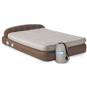 AeroBed Hi Rise Premium Queen Headboard Airbed with