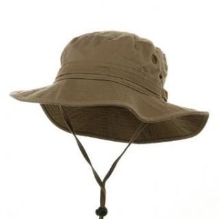 Washed Hunting Hats Khaki W11S41F Clothing