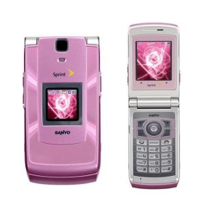 Sanyo Katana II 6650 Pink Sprint Cell Phone (Refurbished)
