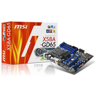 MSI X58A GD65   Achat / Vente CARTE MERE MSI X58A GD65
