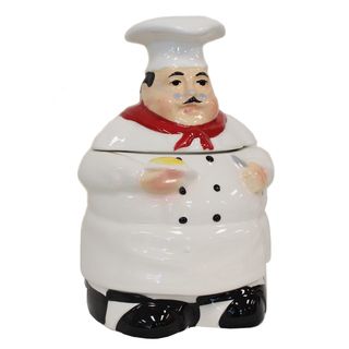 Plump Chef 4 piece Kitchen Canister Set