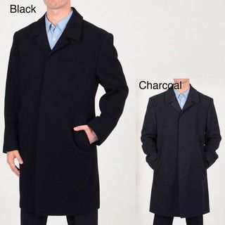 London Fog Mens Coventry Wool blend Top Coat