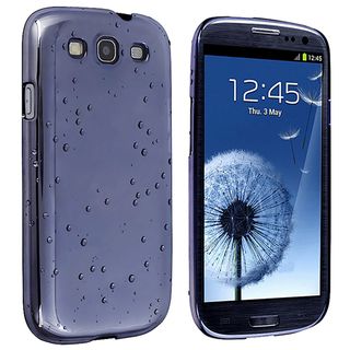 BasAcc Clear Blue Raindrop Case for Samsung Galaxy S III/ S3 i9300